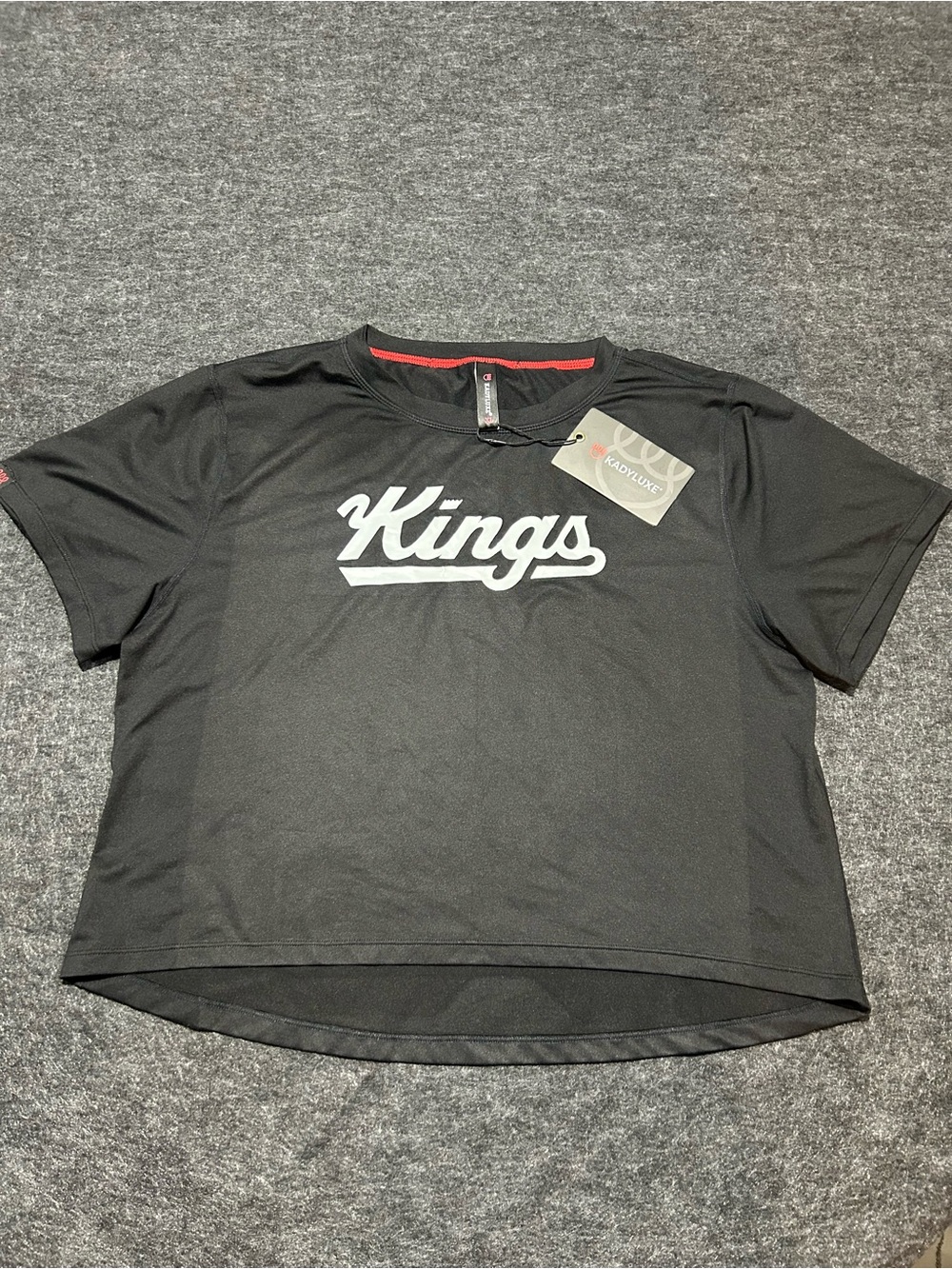 Kadyluxe Kings Black Women's XL Short Sleeve Tee